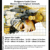 Art Deco Stedelijke Vrouw Stad Collage FS9L Decoup Tissuepapier
