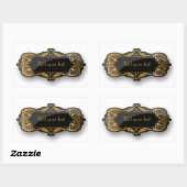 Art déco sticker (Vel)