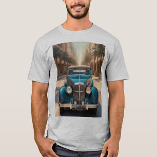 ART DECO STIJL AUTO T-SHIRT