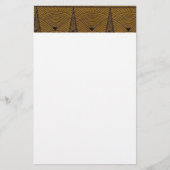 Art Deco-stijl Briefpapier (Voorkant)