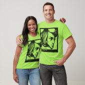 Art Deco-stijl Chopin T-shirt (Unisex)