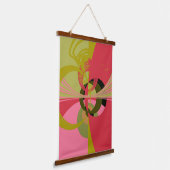 Art Deco-stijl Hangend Wandkleed (Gebogen)