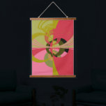 Art Deco-stijl Hangend Wandkleed<br><div class="desc">Art Deco-ontwerp met geometrische vormen en warme kleuren</div>