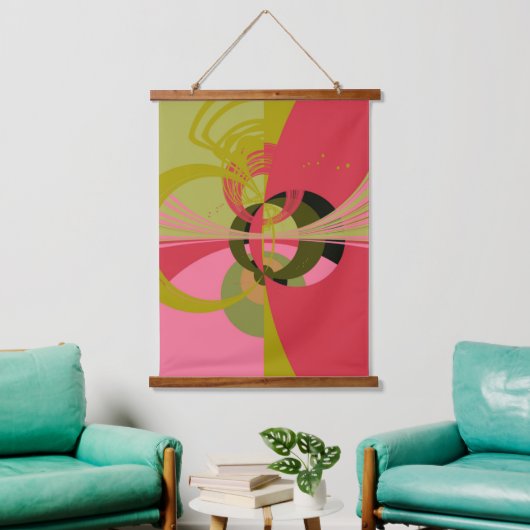 Art Deco-stijl Hangend Wandkleed (Woonkamer)