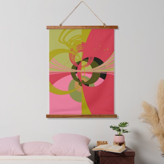Art Deco-stijl Hangend Wandkleed (Slaapkamer)