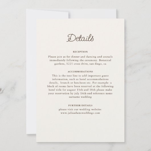  Art Deco stijl Mandala bruiloft Kaart (Achterkant)