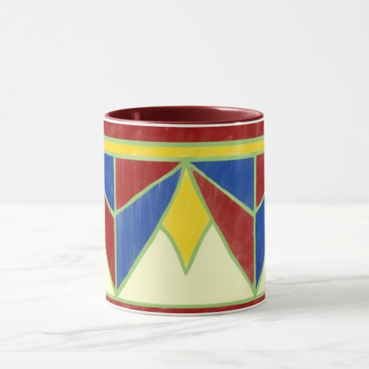 Art Deco-stijl Mok (Midden)