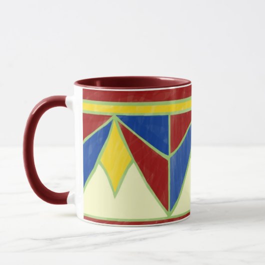 Art Deco-stijl Mok (Links)