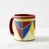 Art Deco-stijl Mok (Voorkant links)