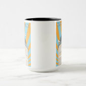 Art Deco-stijl mok met Worthing Dome (Midden)