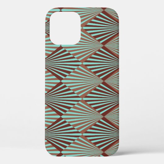 Art Deco stijl, naadloze textuur. Case-Mate iPhone Case (Achterkant)