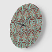 Art Deco stijl, naadloze textuur. Grote Klok (Hoek)