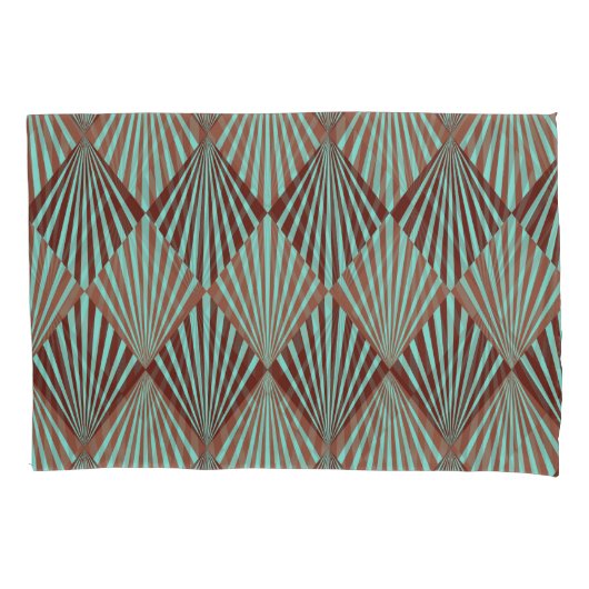 Art Deco stijl, naadloze textuur. Kussensloop (Voorkant)