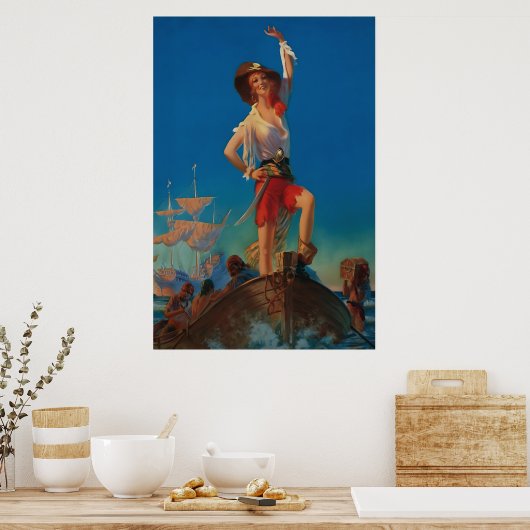 Art Deco-stijl Poster (Keuken)