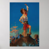 Art Deco-stijl Poster (Voorkant)