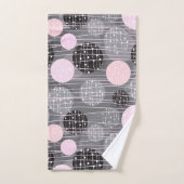 Art Deco-Stippen Bad Handdoek (Handdoek)