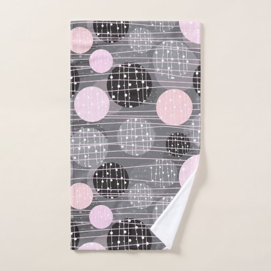 Art Deco-Stippen Bad Handdoek (Handdoek)