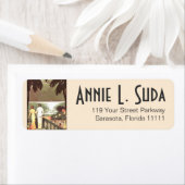 Art Deco  strand | blozen Etiket (Insitu)