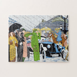 Art Deco Street Scene Legpuzzel