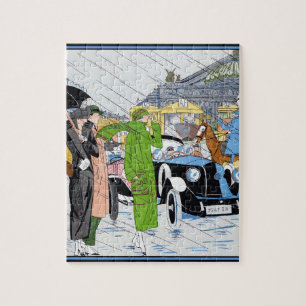 Art Deco Street Scene Legpuzzel