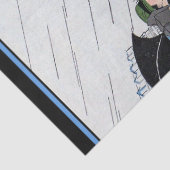 Art Deco Street Scene Tissuepapier (Detail)