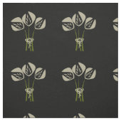 Art Deco Style Bouquet Pattern Stof (Swatch)
