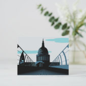 Art Deco Style Briefkaart Londen (Staand voorkant)