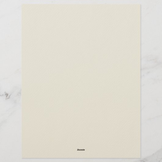 Art Deco Style Frame Stationery Paper Briefhoofd (Achterkant)