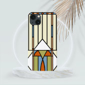 Art Deco Style Glas in lood Case-Mate iPhone Case