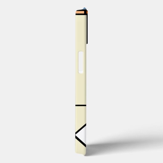 Art Deco Style Glas in lood Case-Mate iPhone Case (Achterkant / Rechts)