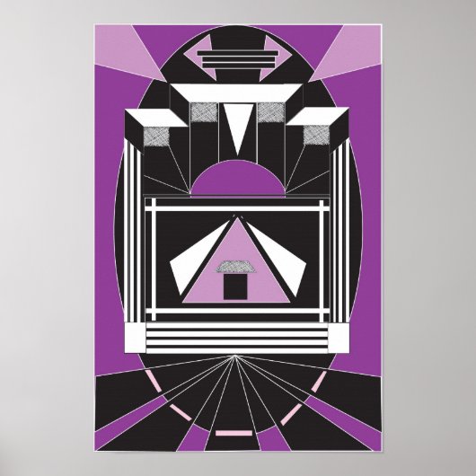 Art Deco Style Poster (Voorkant)