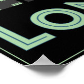 Art Deco Style Poster Londen (Hoek)