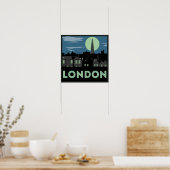 Art Deco Style Poster Londen (Keuken)