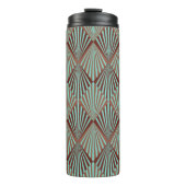 Art Deco style seamless pattern texture Thermosbeker (Voorkant)