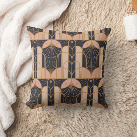 Art Deco style Throw Pillow Kussen (Deken)