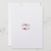 Art Deco Style Wedding Uitnodiging (Achterkant)