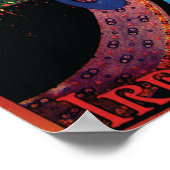 Art Deco Summer Blossom voor Mavis 1920 Poster (Hoek)