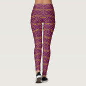 Art Deco Sunrise Leggings (Achterkant)