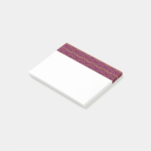 Art Deco Sunrise Post-it® Notes (Schuin)