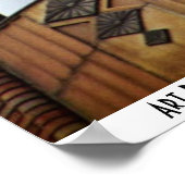 Art Deco Sunset Poster (Hoek)