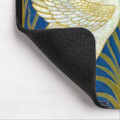 Art Deco Swans Muismat (Hoek)