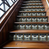 Art Deco Swans Wall Decor Art Nouveau Swan Tegeltje