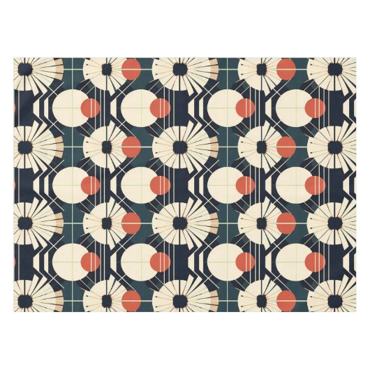 Art Deco Tafelkleed (Voorkant (Horizontaal))