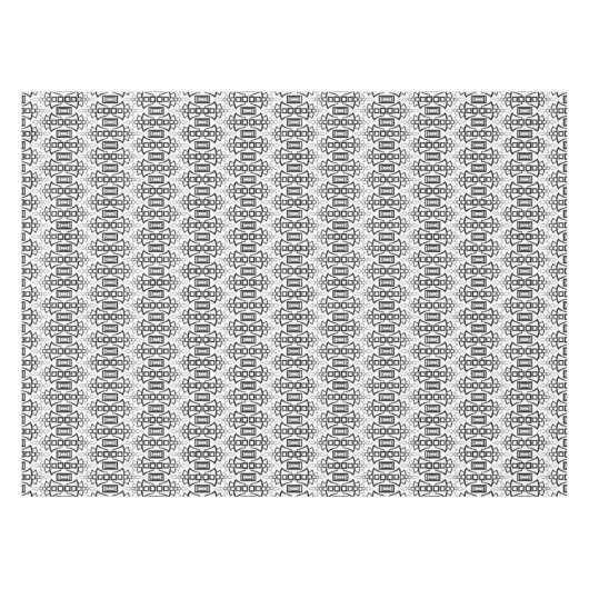 Art Deco Tafelkleed (Voorkant (Horizontaal))