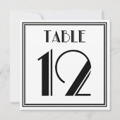 Art Deco Tafelnummer 12 (Voorkant)
