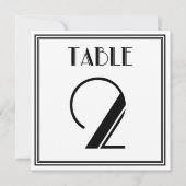 Art Deco Tafelnummer 2 (Voorkant)