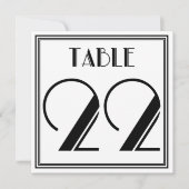Art Deco Tafelnummer 22 (Voorkant)