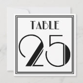 Art Deco Tafelnummer 25 (Voorkant)