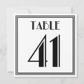 Art Deco Tafelnummer 41 (Achterkant)