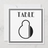 Art Deco Tafelnummer 8 (Voorkant)